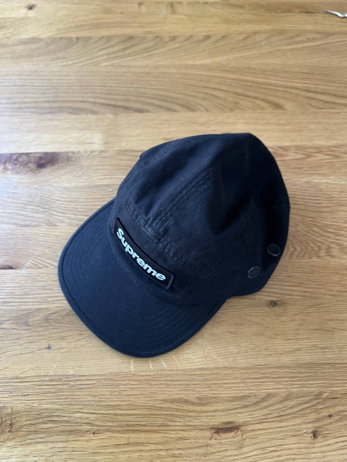 Supreme Camp Cap Military Black FW23