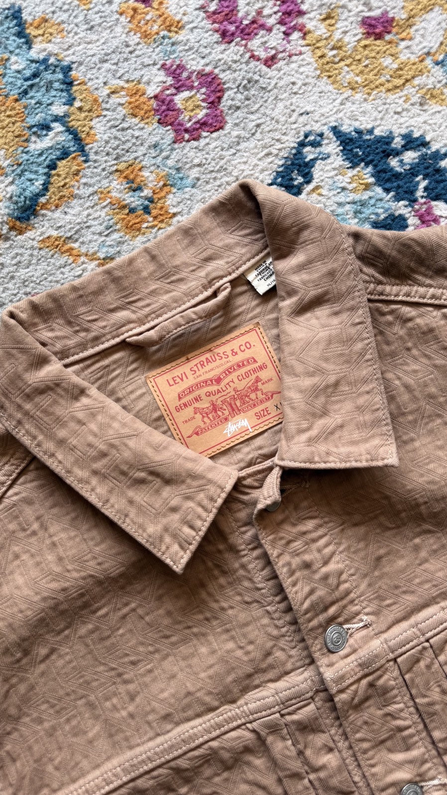 Chaqueta Levis X Stussy